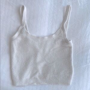 Wilfred Cream Sleeveless Fitted Camisole